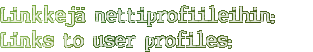 Links to user profiles: